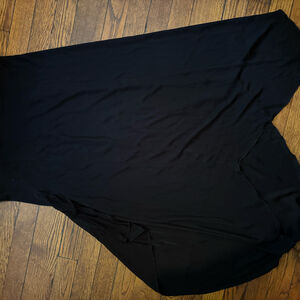 Skirt black large long